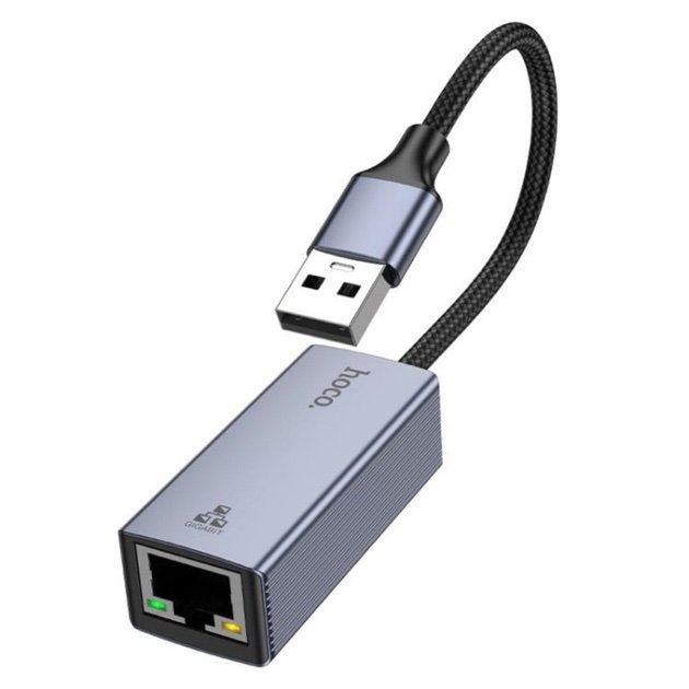 Adaptador Ethernet HOCO UA37 USB-A a RJ45