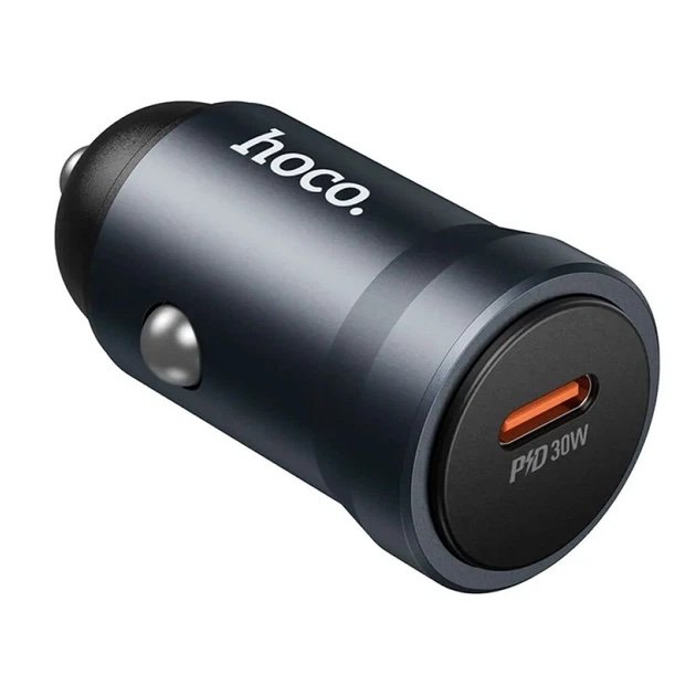 Cargador de Auto HOCO Z62A USB-C PD 30W Carga Rápida