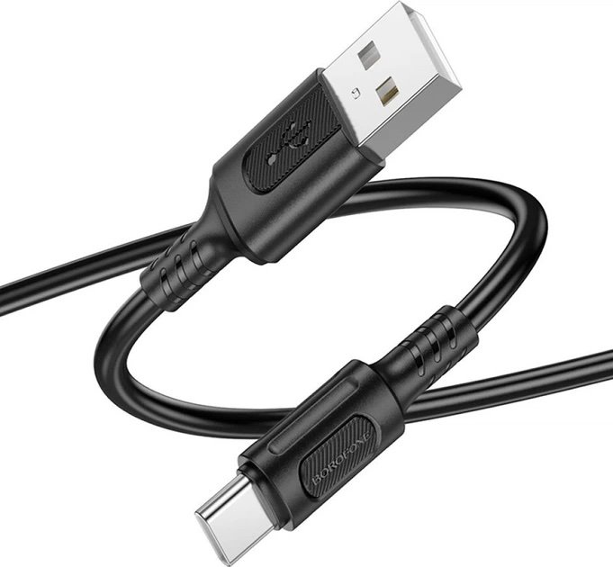 Cable BOROFONE BX111 USB-A a USB-C 1 Metro Negro 36W